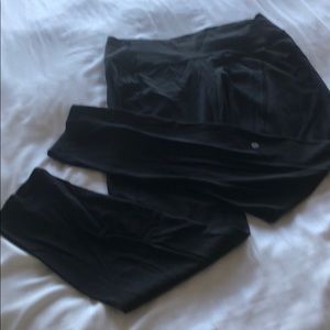 LULULEMON lightweight knit stretchy pants Size 12